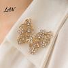 Elegant Butterfly Jewelry Rhinestone Brooch for Women, Shape Lapel Pin Non-fading Clip, Sweater Cardigan Coat Suit Scarf Accessories Long-lasting