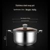 HANDUNYOU Food-Grade Stainless Steel Soup Pot