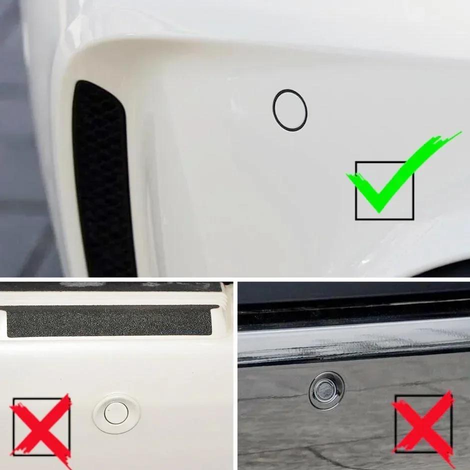 8 Parktronic Original Plane Parking SensorsEmbedded  for Bumper Adjustable DepthTo Assist Rear and Front Backup Radar System....