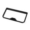 Carbon Fiber Style Front Central Control Cup Holder Cover Trim for Toyota Tacoma