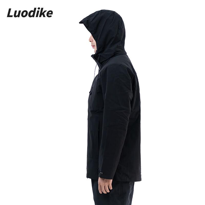 Luodike Outdoor 3-in-1 Windbreaker with Soft Shell Liner