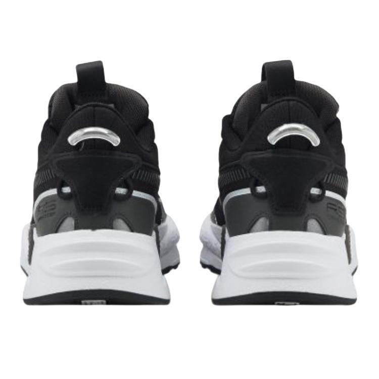 Puma Rs-Z Outline Versatile Comfortable Durable Low-Top Kids Casual Shoes Kids Casual Shoes Black Gray White 384723-02