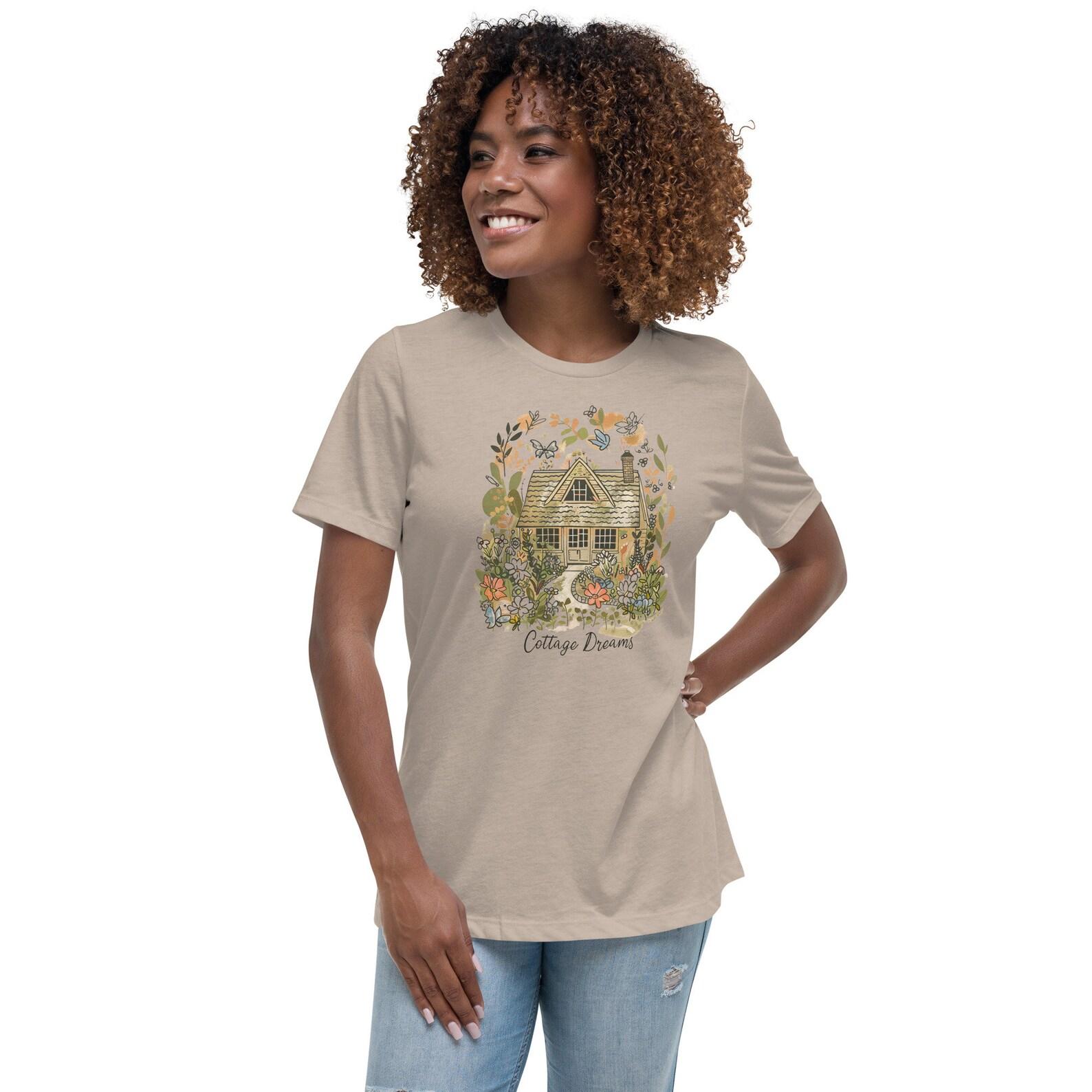 Cottage Dreams T-Shirt: Charming Cottagecore Graphic Tee 2XL