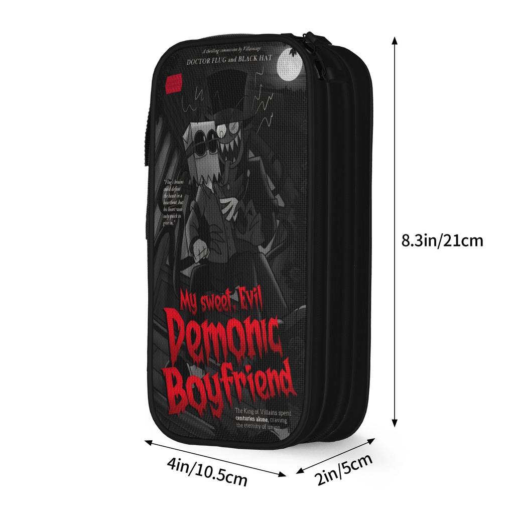 Classic Villainous Comdy Pencil Case  Pencilcases Pen Holder for Girls Boys Big Capacity Bag School Supplies Gifts Stationery