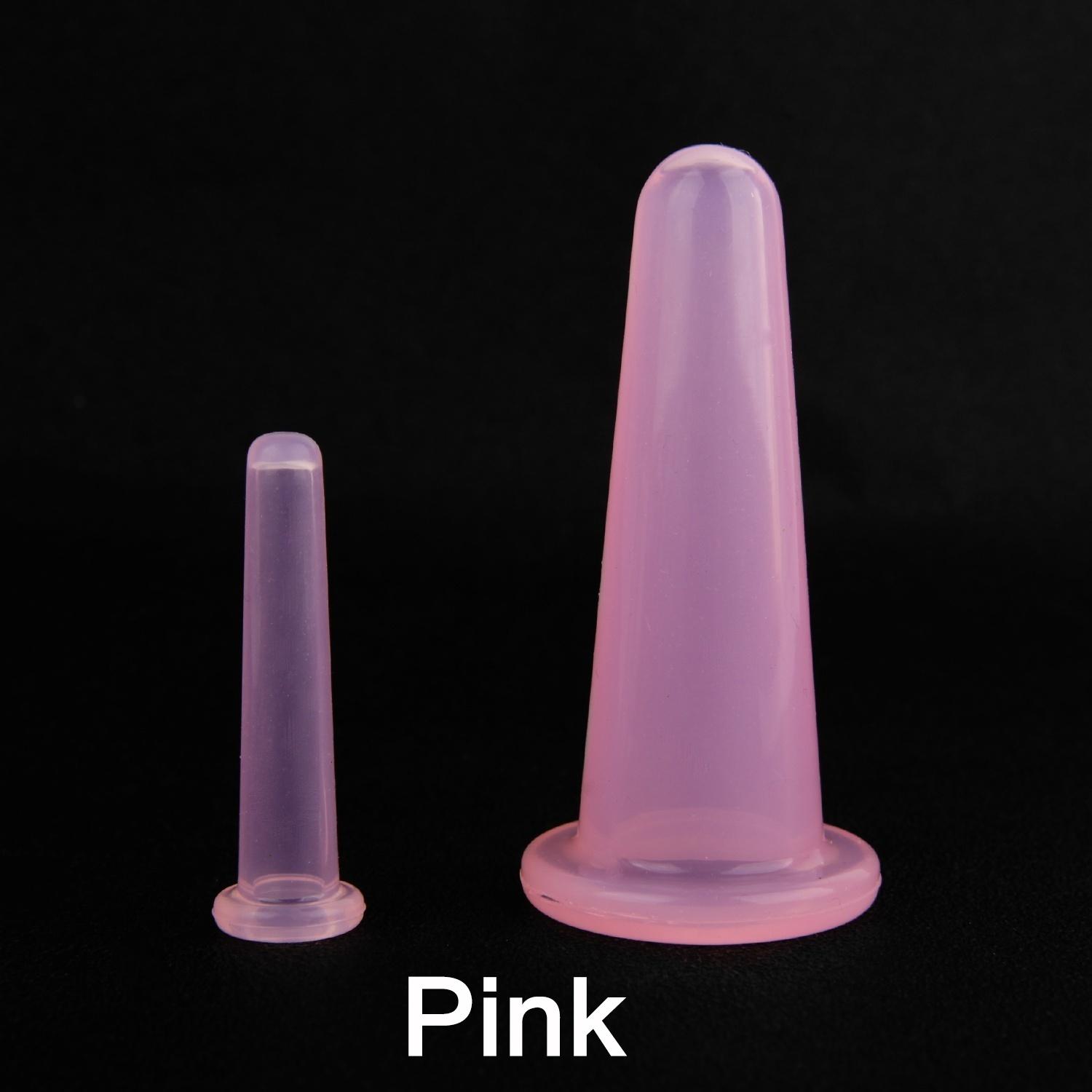 

2 шт. Мини Силиконовая Вакуумная Массажная Чашка для Лица и Тела Уход за Кожей Лечение Баночный Массаж