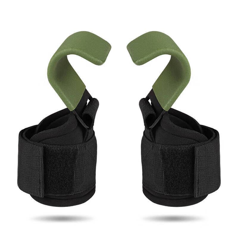 

Yuanzu Weightlifting Hooks with Adjustable Wrist Straps