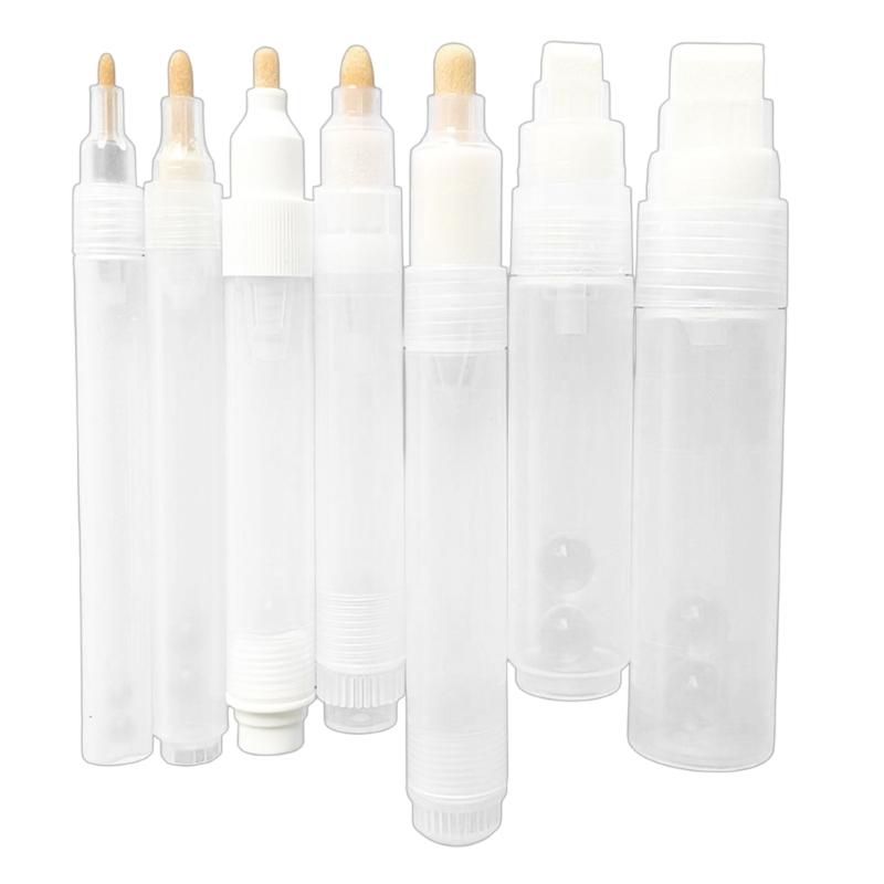 

Pack of 7 Refill Able Markers Pen Reduce Waste with Reused Design Perfect for Sustainable Living and Art Enthusiasts 1