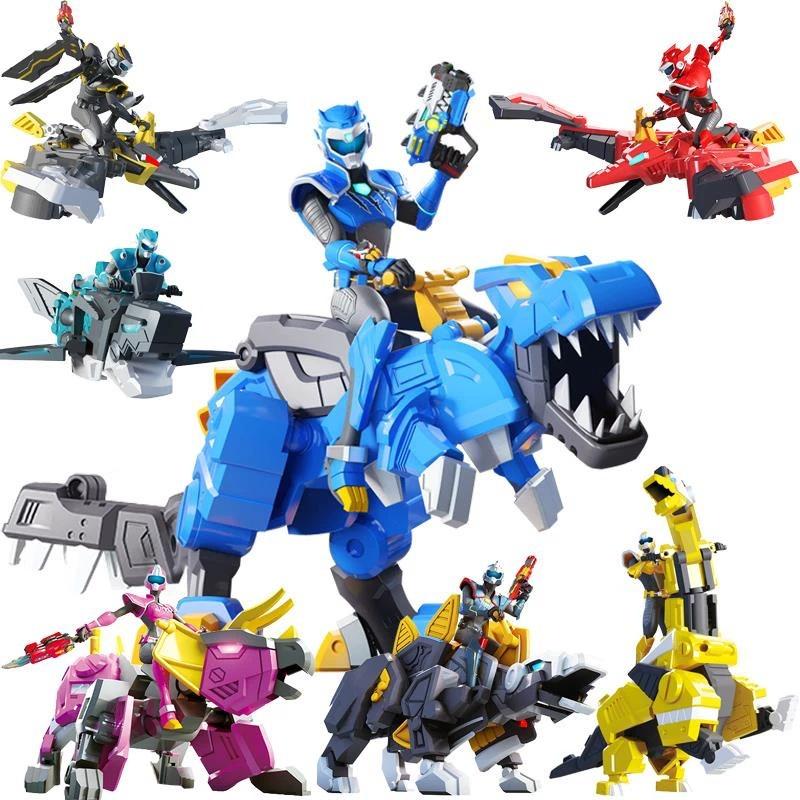 Mini Special Forces Toy Super Dino Power Mecha Transformation Robot For Boys