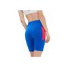 Nike Outdoor Sports Solid Color Tight Fitness Shorts Women Shorts Blue CN7531-480