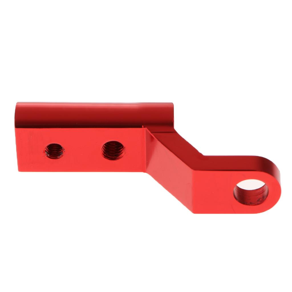 2 Pieces Motorcycle Expander Bracket Adapter Mount Red