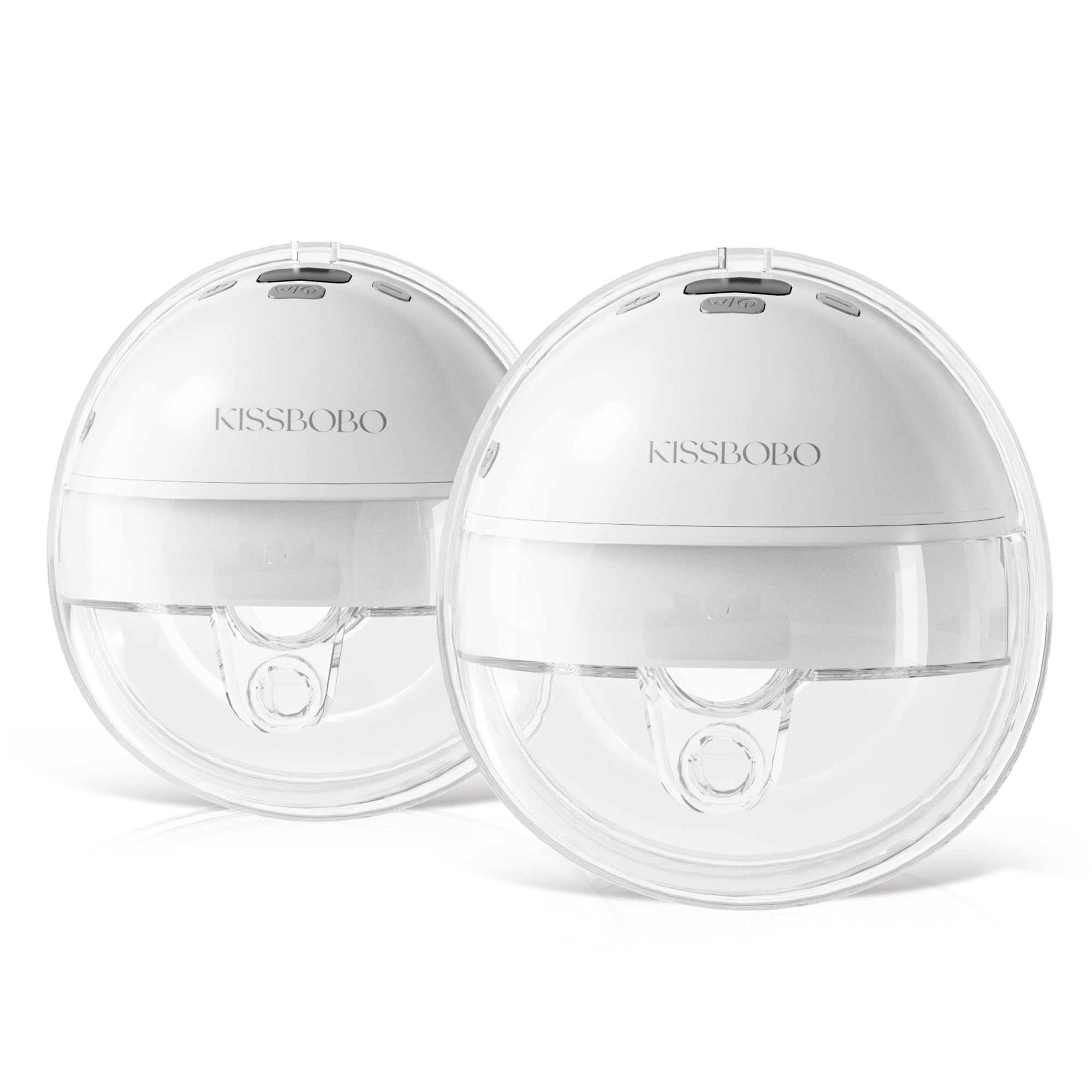 

KISSBOBO Электрический молокоотсос 4 режима 19 уровней Электрический молокоотсос для кормления грудью Мощный 320 мм рт. ст. Помогает мамам получить больше молока, Уровни, Откачка,