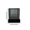 Clear Display Case Protection Vintage Dustproof Storage, for Collectibles Models Dolls