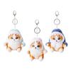 Cartoon Plush Cat Charm Keychains Sweet Cute Pendant Car Keyring Backpack Decoration Fashion Jewelry for Women Girls