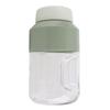Portable Blender 1L Dual Lid Efficient Use Convenient Strap Rechargeable Cordless Blender for
