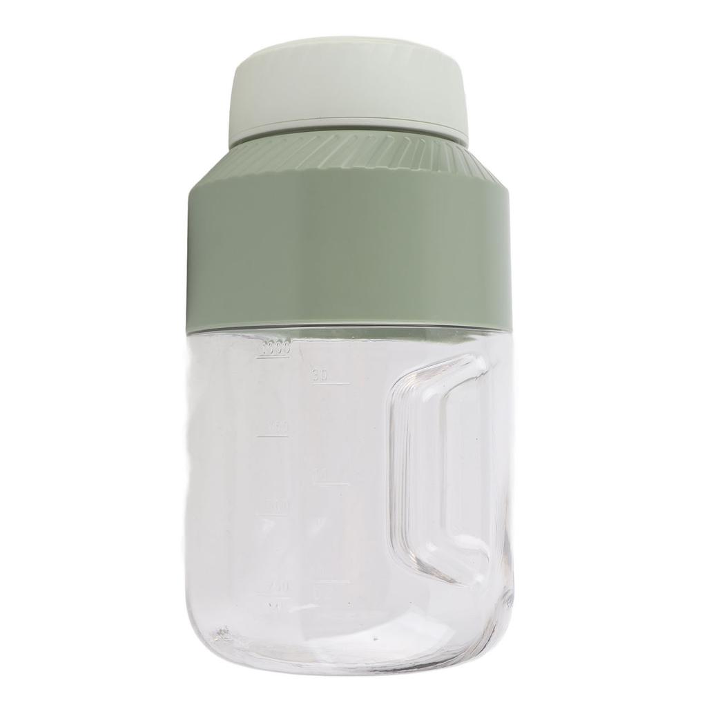 Portable Blender 1L Dual Lid Efficient Use Convenient Strap Rechargeable Cordless Blender for