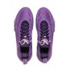 Li Ning Cushioning Abrasion Resistant Low Top Basketball Shoes Men's Zircon Purple ABAW011-11