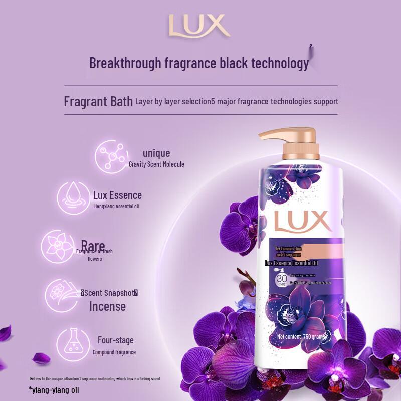Lux Enchanting Water Lily Shower Gel Set
