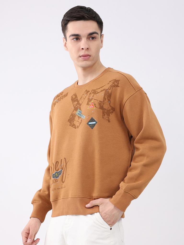 Monte Carlo Men's Round Neck Full Sleeve Sweatshirt