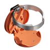 Foldable Vehicle Door Cup Holder Clip-On Wide Mouth Drink Stand for Car