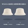 R Women's Autumn and Winter Versatile Solid Color Wide-brimmed Bucket Hat That Covers the Face, Slims the Figure, and Provides Sun Protection,