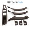 LHD High Quality Car Inner Passenger Door Panel Handle Pull Trim Cover For BMW F10 F11 F18 520 523 525 528  51417225865