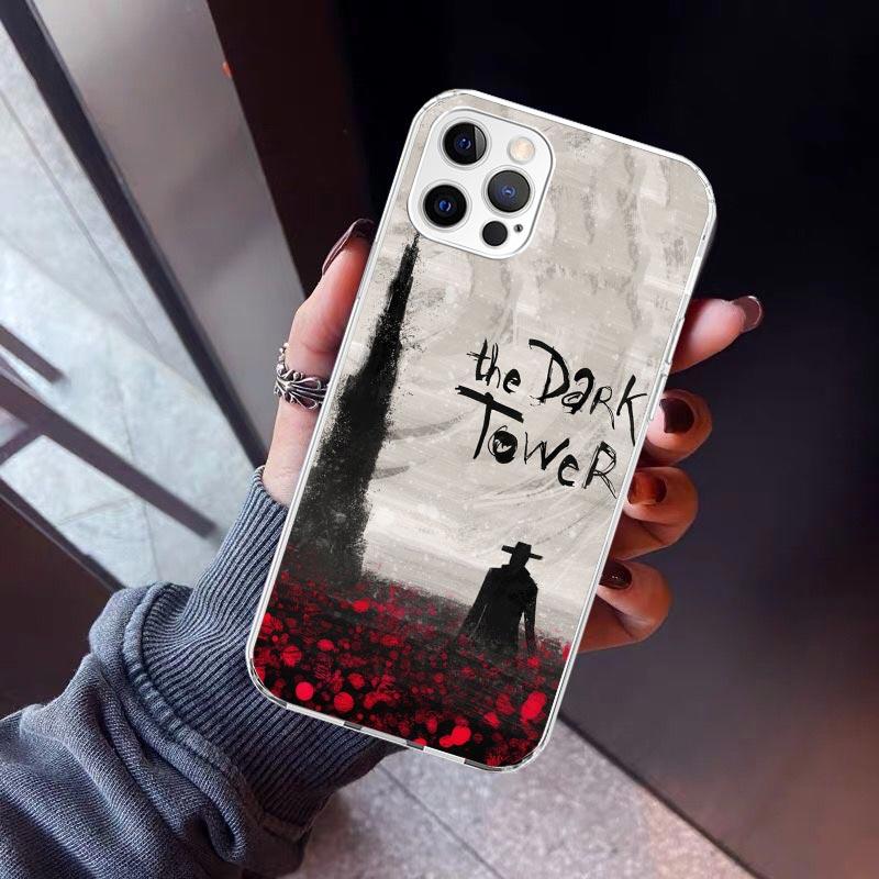 

Stephen King The Dark Tower Phone Case For iPhone 17 Air 11 13 Mini 14 15 Plus 16 12 Pro Max 16E SE 7 8 Pattern Soft TPU Back Co iPhone 17 Air