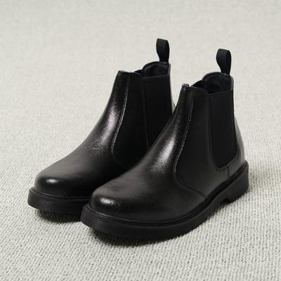 [Analog Mood] Standard Round Leather Chelsea Boots [AN25S5101] [Shipped from Korea] 100% Authentic