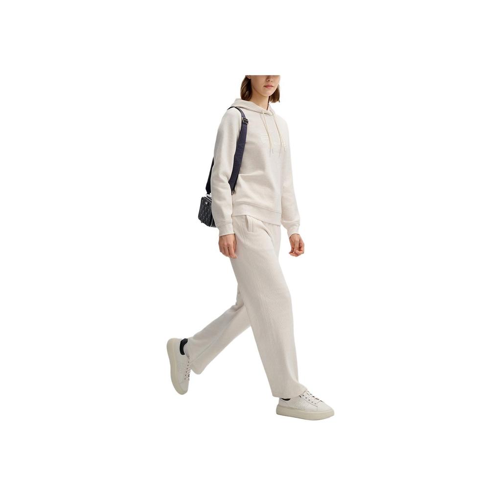 New FILA Sweatshirt Women's Apricot Wheat Gray F11W513210F-BG