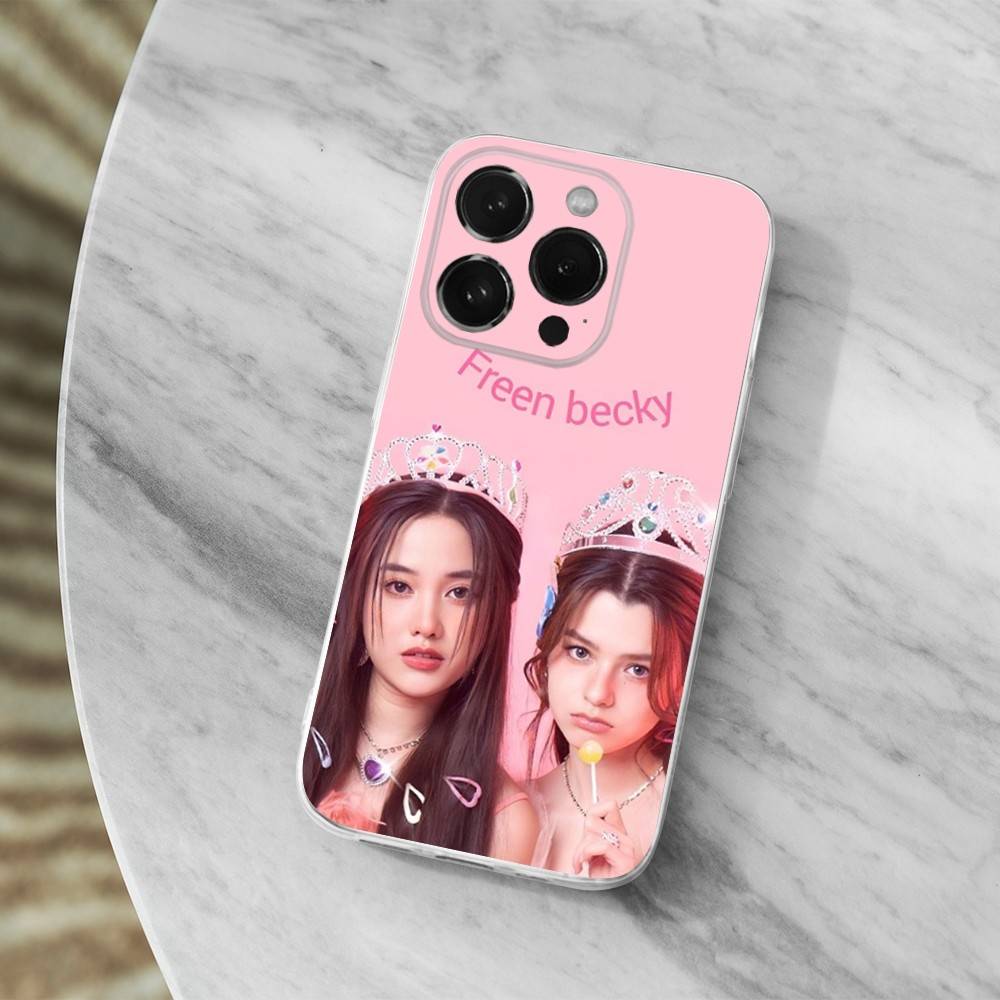 Pink Theory F-Freen B-Becky Phone Case For iPhone 16,15,14,13,12,11 Pro,Max,Plus,X,XS,XR,SE,Mini Transparent Soft Cover