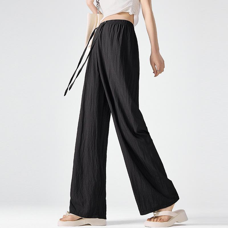 High-End Slimming Spring/Summer Petite Maternity Pants - Long, No Belly Band, Comfortable Style for Women