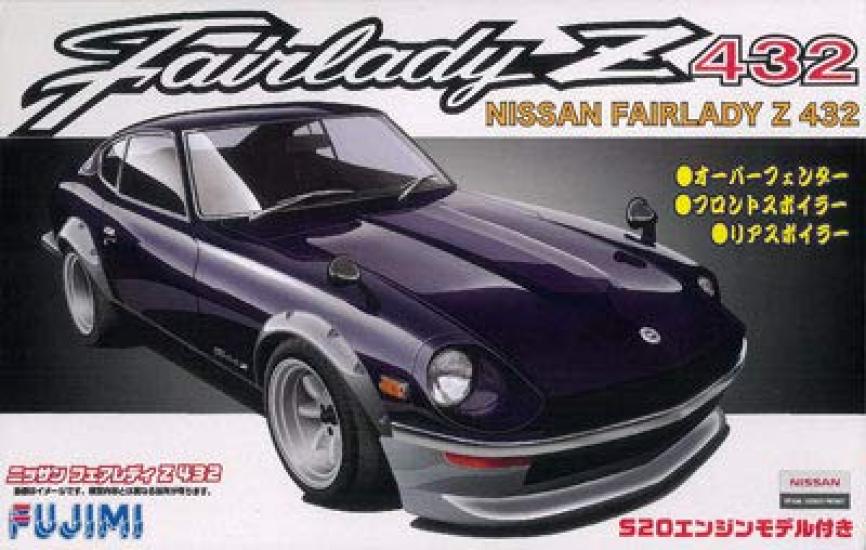 

Модель Fujimi Inch Up Series Nissan Fairlady Z432 Пластиковая модель ID162 1/24 No.162