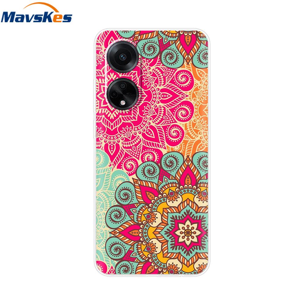 Phone Case For OPPO A98 5G Case CPH2529 Bumper Cute Cartoon Soft Silicone Back Cover for Oppo A98 5G A 98 OPPOa98 Fundas Coque