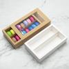 Macaron Box with Transparent Window, Kraft Paper Packaging for Desserts, Cookies, and Pastries