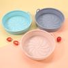 Silicone Air Fryer Silicone Liner Square Round Multicolor Air Fryer Baking Tray Heat Resistant Non-slip Air Fryer Lining