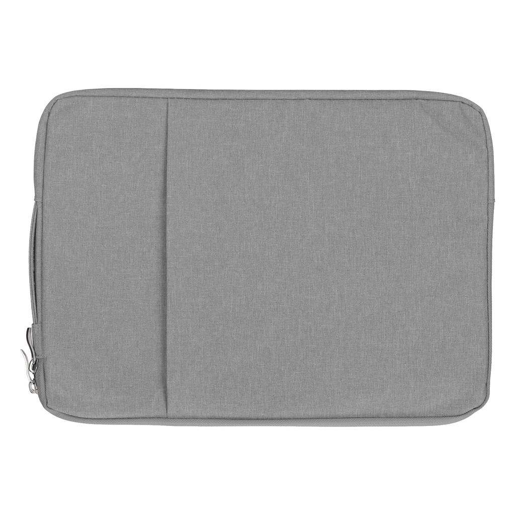 Laptop Sleeve 15.6in 39x29x2cm Double Layer Design Polyester Laptop Carrying Case for OS Laptop Pro for HP for DellGrey