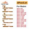 5Pcs Power Switch On Off Volume Side Button Key Flex Cable For Redmi Note 10S 11S 10 11 12 Pro 4G 5G Power Flex Replacement