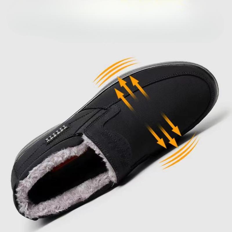 Winter High-Top Velvet Thermal Cloth Shoes for The Elderly Thickened Non-Slip Shoes Warmer