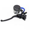 Hydraulischer Hauptbremszylinderhebel für Motorradbremse und -kupplung, universell, 7/8 Zoll, 22 mm, 12,7 mm Kolben, Straßenmotorrad, mit abnehmbarem Flüssigkeitstank