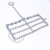 Multi-Layer Rhinestone Bracelet Accessories, Simple Finger Bracelet, Wedding Bracelet Women'S Bracelet
