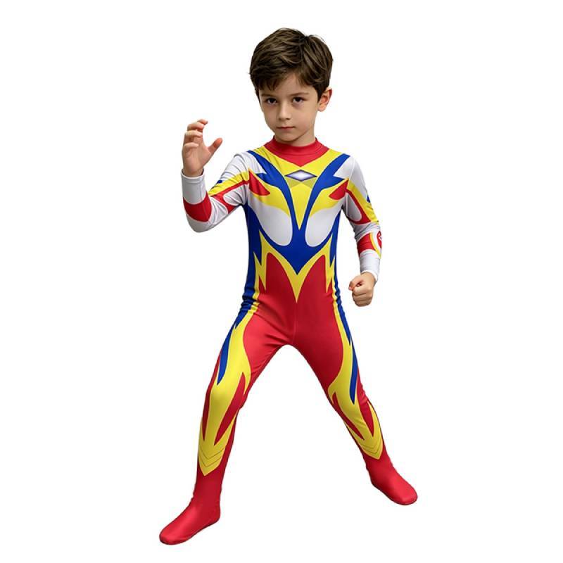 Ultraman Mebius Kostým na Halloween Kombinéza Cosplay Divadelní oblečení Pro děti