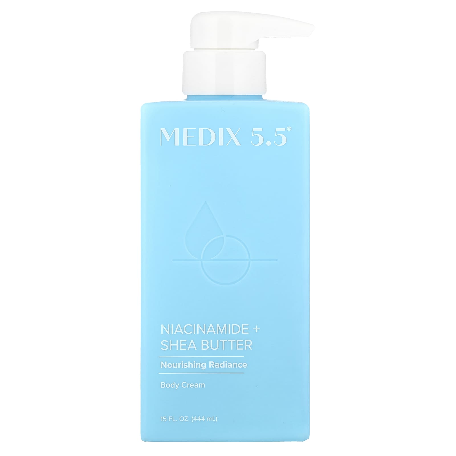 

Medix 5.5, Body Cream, Niacinamide + Shea Butter, 444Ml(15Fl Oz)