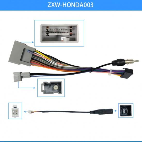 9 inch Car Radio Fascia Trim Kit Double Din For Honda City 2020+ Fit Car DVD Radio Audio Frame Adaptor Facia Panel In-dash