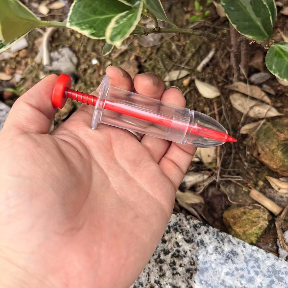 1PC Syringe Type Manual Sower Various Seed On-demand Artifacts