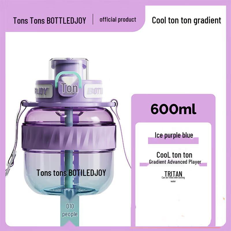 PETG Large Capacity Sports Water Bottle