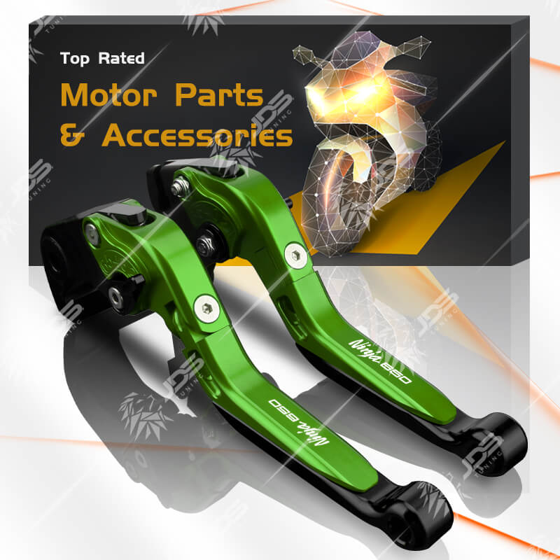 For Kawasaki Ninja 650 Ninja650R ER-6F 2017-Present Clutch Lever Brake Lever Set Folding Handle Levers Motorcycle