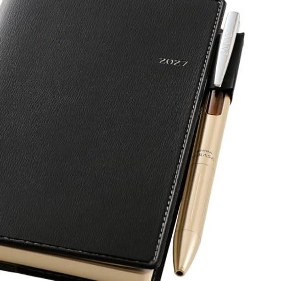 NOLTY Planner 2027 Vertical Nexus Black 1392 (Starts December 2026)