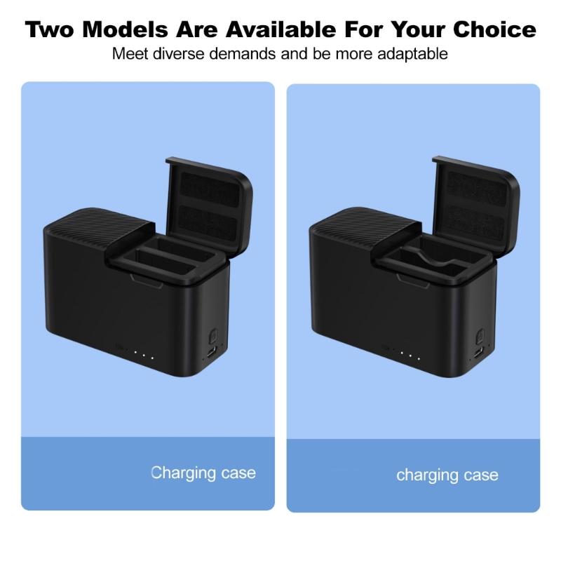 Quick Install Chargers Case for Action 5 /4/3 Camera High Impact Resistant Charging Solution For Adventurers