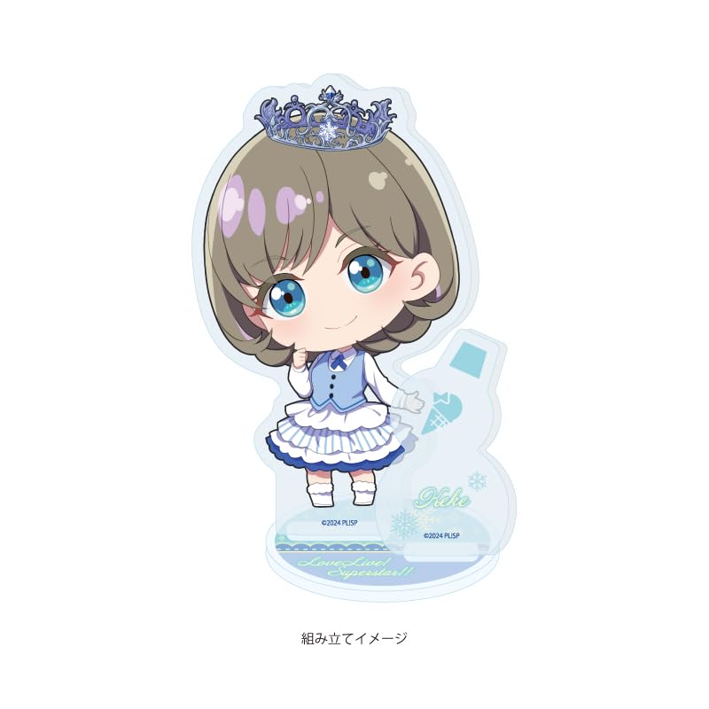Love 24 Tang KeKe Character Acrylic Stand Plate Live! Superstar!! [Mini Illustration]