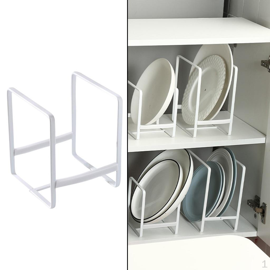 Dish ing Rack Organizer Plate Stand Display Holder with Non white S 728₽