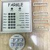 Farkle Dice Tray And Storage Case Classic Board Game Set with Embedded Scoring Combinations Dice Scoreboard for Family Game Night